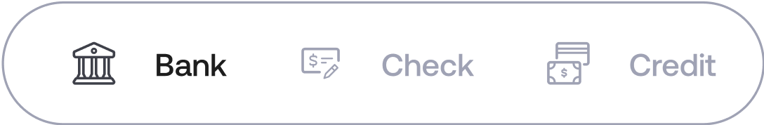Bank, Check, Credit